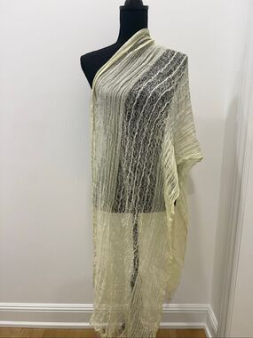 Sheer Textured Wrap/Shawl/Scarf